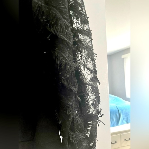 Nwot Boston Proper 3D Lace Off the Shoulder Top Shirt Size Medium - Picture 4 of 4